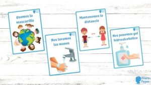 Carteles aula COVID