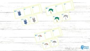 Sombras y dibujos del verano