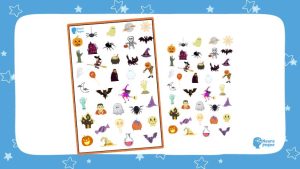 Encuentra los dibujos de  halloween
