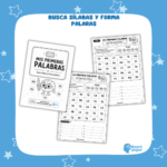 BUSCA SÍLABAS Y FORMA PALABRAS 1