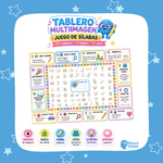 JUEGO DE SÍLABAS. TABLERO