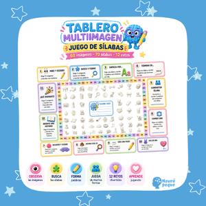 JUEGO DE SÍLABAS. TABLERO