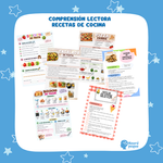 COMPRENSIÓN LECTORA RECETAS COCINA