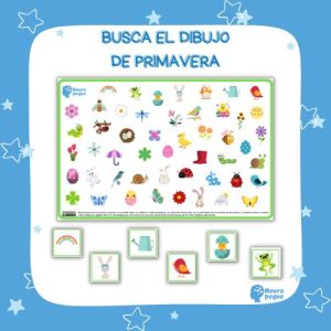 juego atención primavera