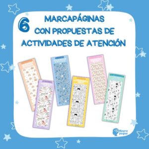 marcapáginas atención