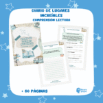 comprensión lectora diario de lugares increíbles