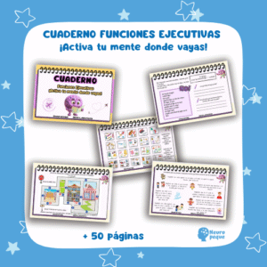 cuaderno funciones ejecutivas vacaciones