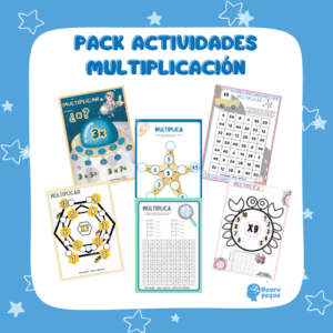 pack actividades multiplicaciones