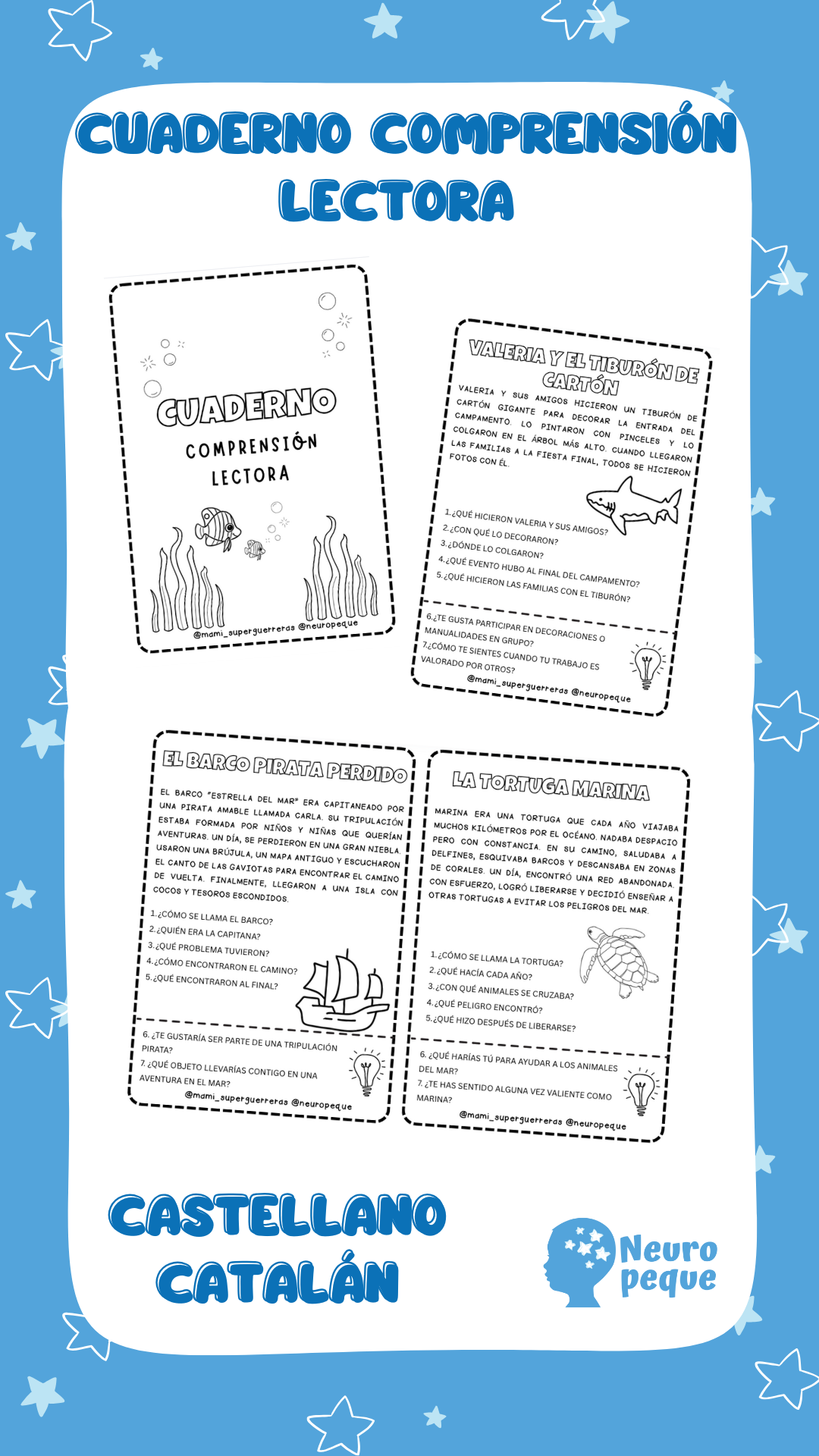 cuaderno comprensión lectora castellano-catalán 1