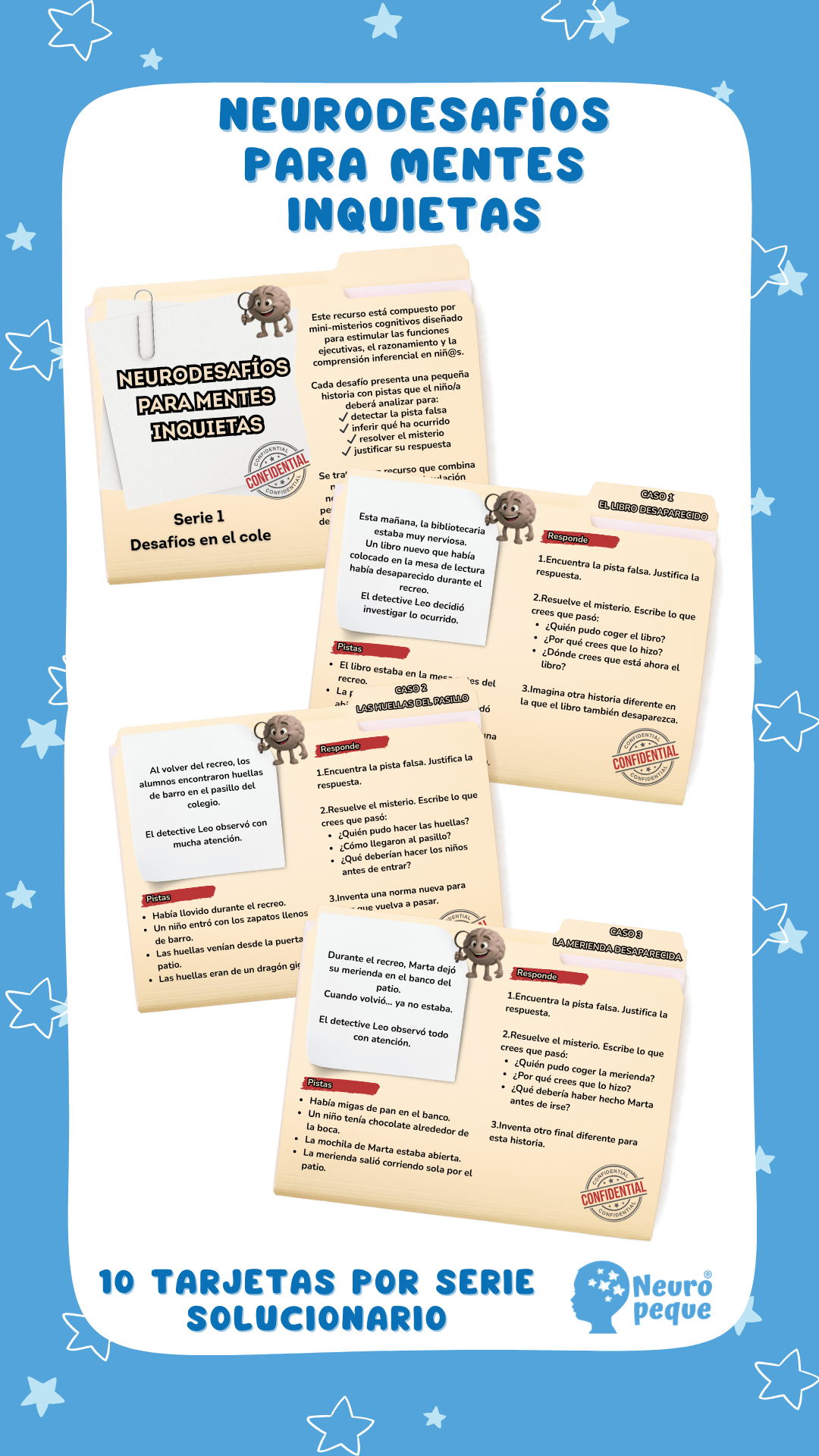 NEURODESAFÍOS PARA MENTES INQUIETAS