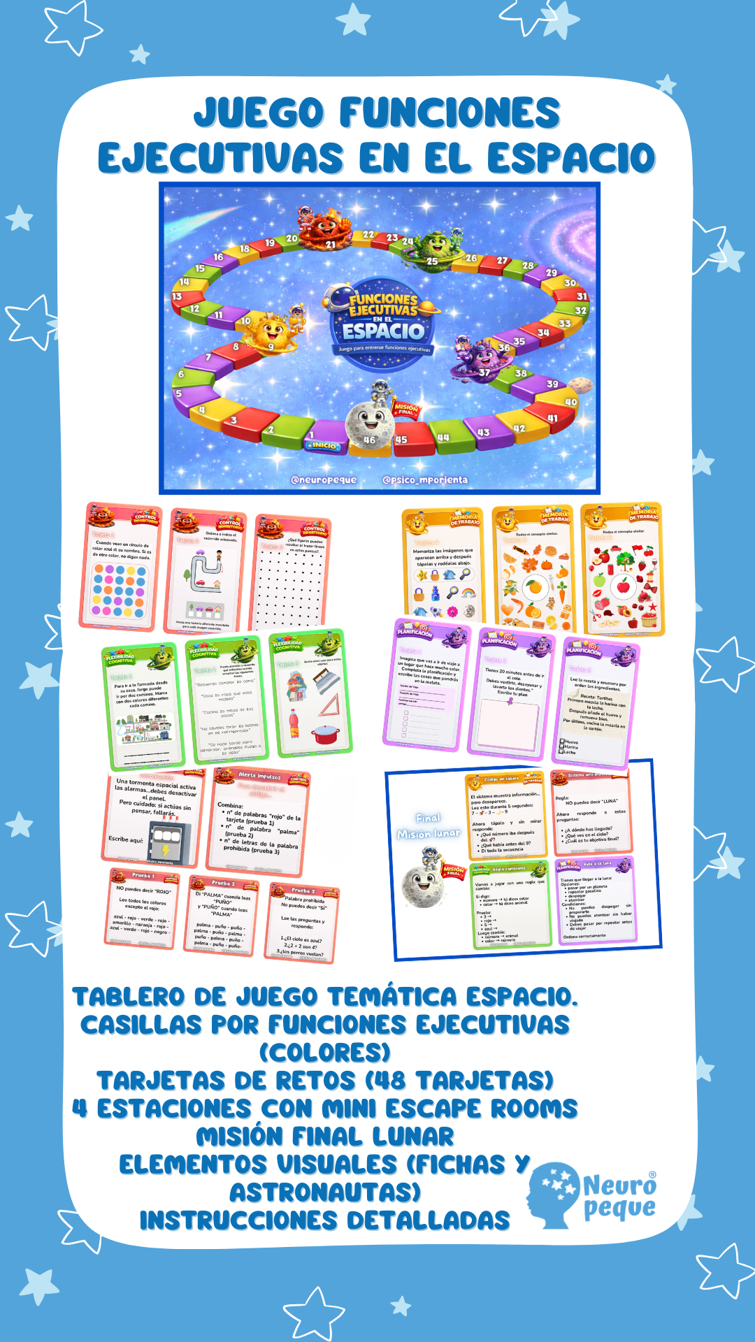 FUNCIONES EJECUTIVAS EN EL ESPACIO