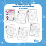 MI PRIMER LIBRO DE MANDALAS PARA COLOREAR Y REPASAR
