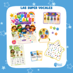 Las super vocales. Juego de vocales