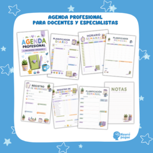 AGENDA PROFESIONAL PARA DOCENTES Y ESPECIALISTAS