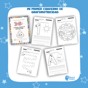 MI PRIMER CUADERNO DE GRAFOMOTRICIDAD 3-5 AÑOS