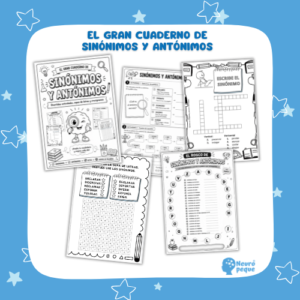 CUADERNO SINÓNIMOS Y ANTÓNIMOS 1