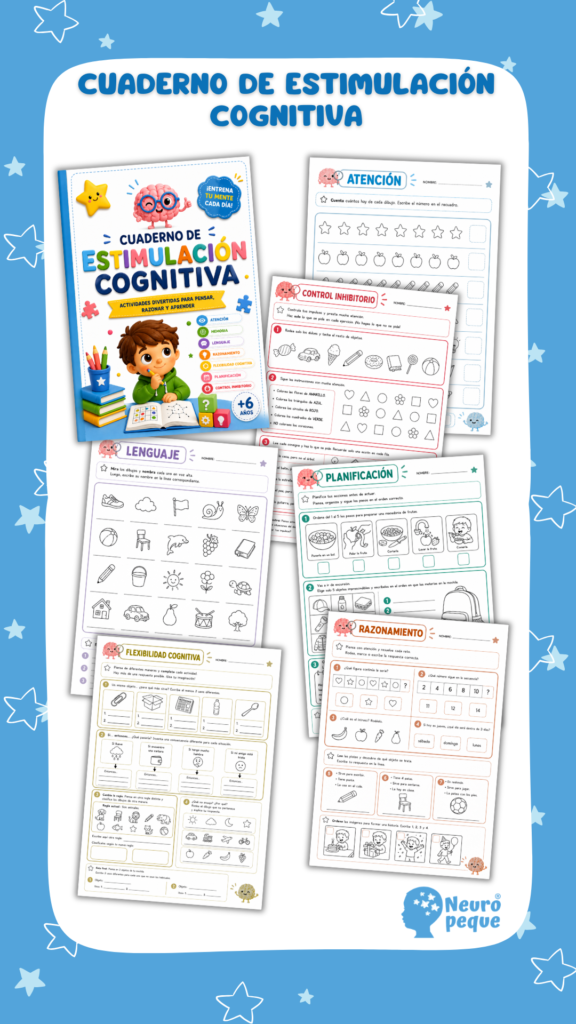 CUADERNO DE ESTIMULACIÓN COGNITIVA. ACTIVIDADES PARA PENSAR Y APRENDER