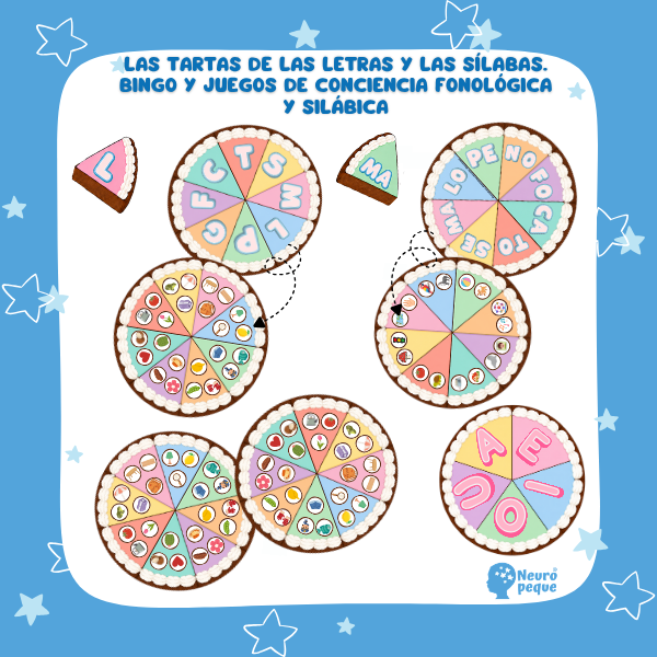 LAS TARTAS DE LAS LETRAS Y LAS SÍLABAS1
