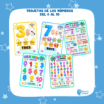TARJETAS DE NÚMEROS 0-10