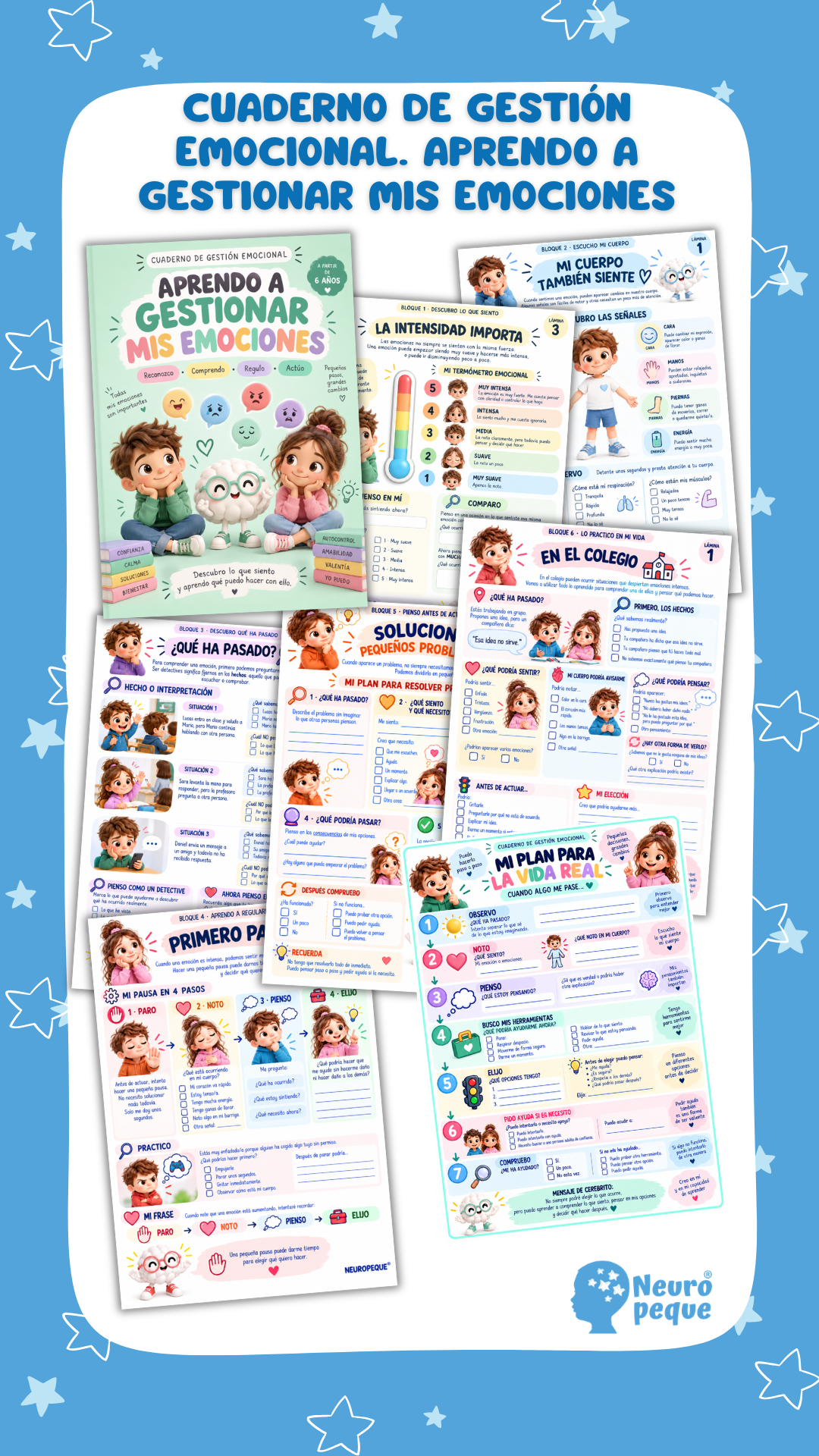 CUADERNO GESTIÓN EMOCIONAL. APRENDO A GESTIONAR MIS EMOCIONES 1