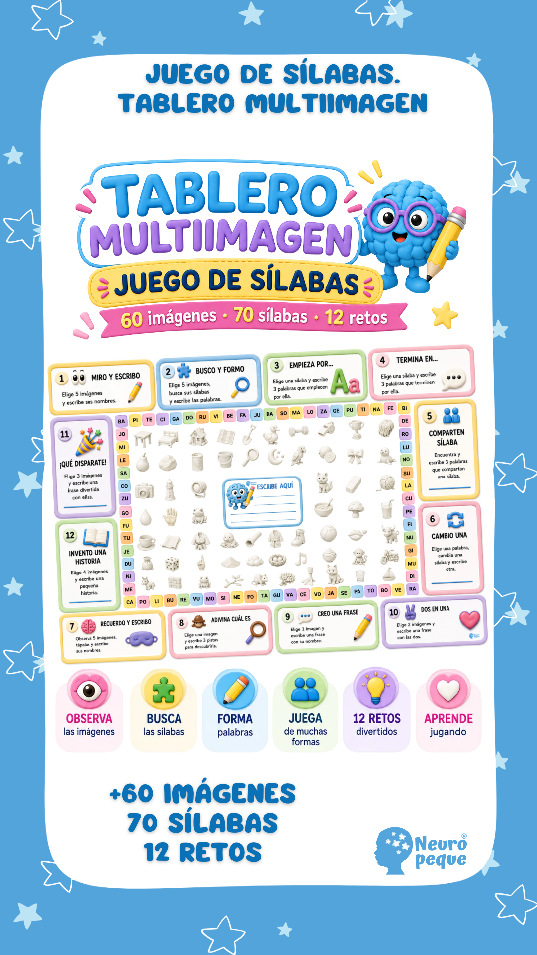 JUEGO DE SÍLABAS