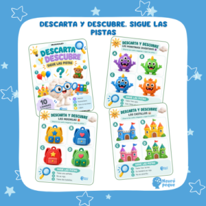 DESCARTA Y DESCUBRE. SIGUE LAS PISTAS 1