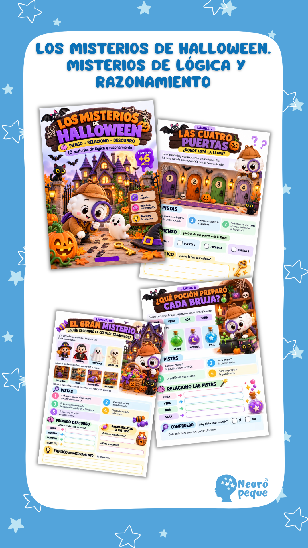 LOS MISTERIOS DE HALLOWEEN. RAZONAMIENTO